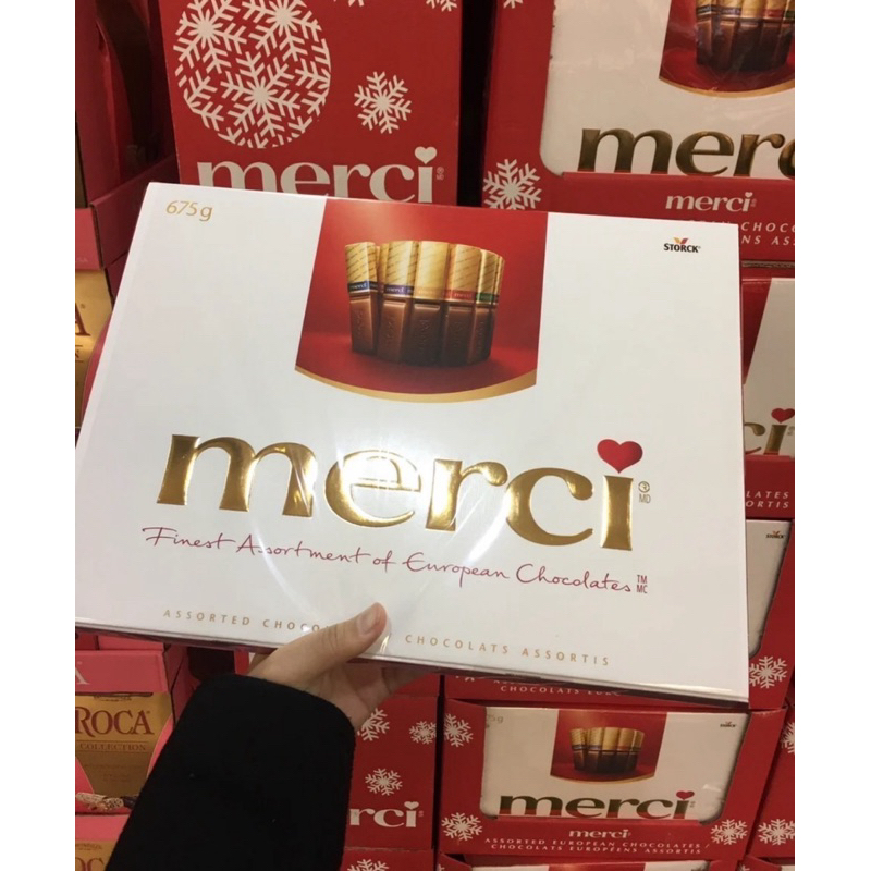 <DxS>德國🇩🇪MERCI 巧克力棒禮盒 675g