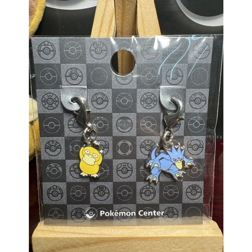 【FoodCat】Pokemon Center /全國圖鑑吊飾組/金屬吊飾/寶可夢/可達鴨、哥達鴨