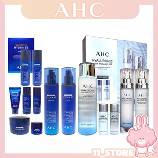【11 ST】 韓國 AHC 新款 玻尿酸神仙水保養組合 瞬效保濕 B5 玻尿酸植萃保濕機能水 玻尿酸化妝水 4件組