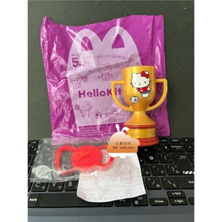 「臺灣現貨」2024年日本麥當勞 凱蒂貓運動系列 HELLO KITTY 凱蒂貓 獎盃隱藏版 兒童餐玩具 日本限定
