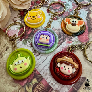 火漆蠟吊飾(手工文創）#小熊維尼#玩具總動員#Hello Kitty