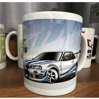 Nissan skyline r34 gtr 馬克杯 下標前先詢 有無現貨