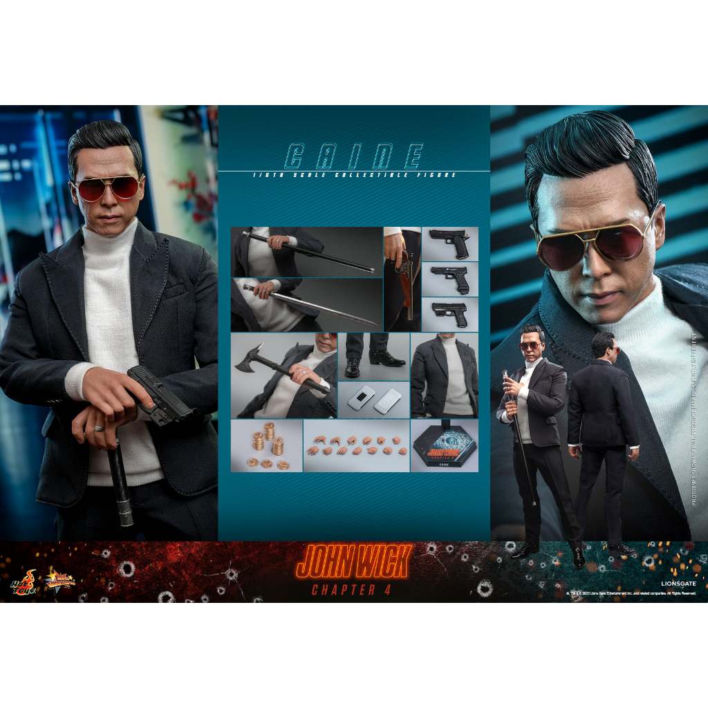Hot Toys MMS730 捍衛任務 1/6 凱恩 甄子丹 非 MMS466 MMS504 MMS729
