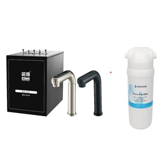 【NEXWATER 諾得】廚下型冰溫熱(氣泡水)飲水機淨水器組 NEX-680BN/BK+24.2.101A