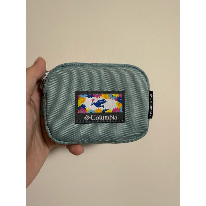 台灣現貨 正品Columbia 哥倫比亞防潑水/零錢包/登山小包/登山零錢包/附登山扣環/錢包/零錢包/聖誕交換禮物
