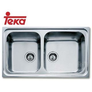 TEKA 不銹鋼雙槽(左大) CLASSIC 2B(L)《日成廚衛》