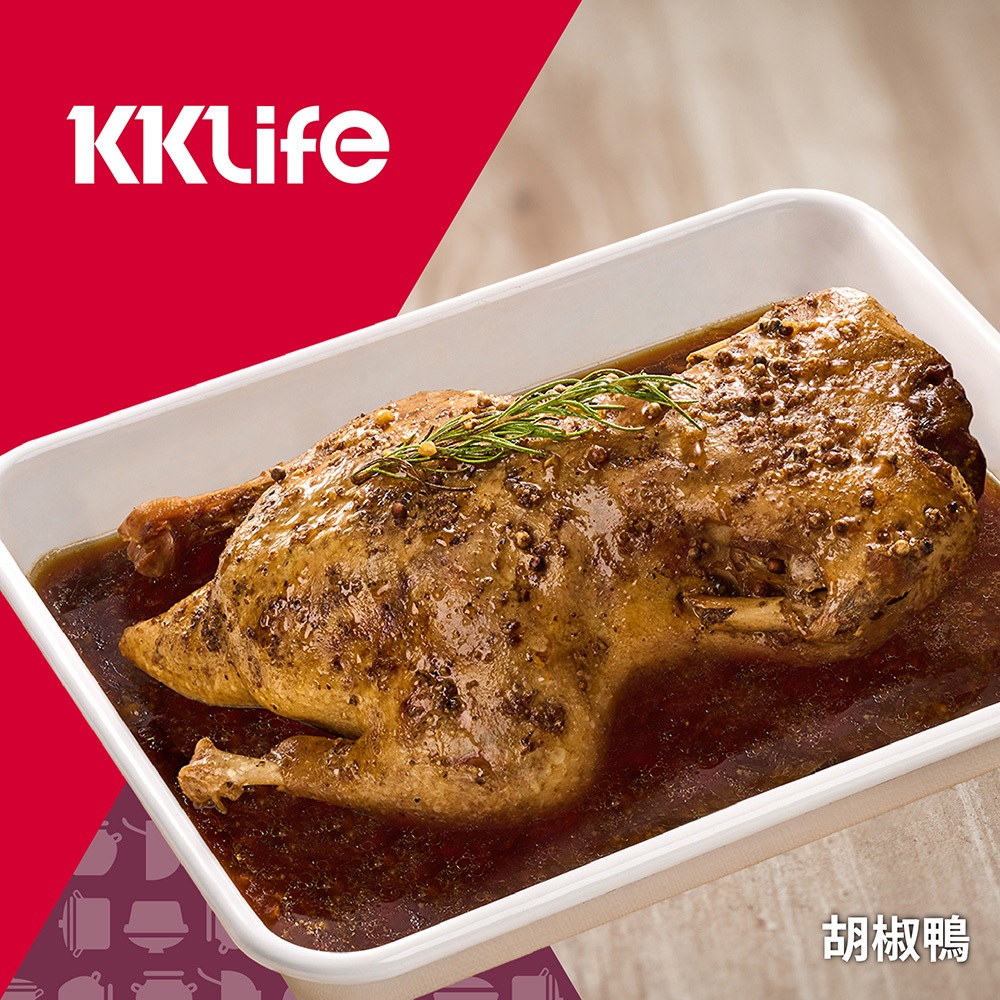 最後出清中【KKLife】胡椒鴨(1,400g/盒)/雙蔘烏骨全雞湯 (2800g/盒)