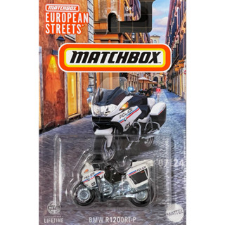 Matchbox 火柴盒 EUROPEAN STREETS 歐洲街頭 警車 重機 BMW R1200RT-P