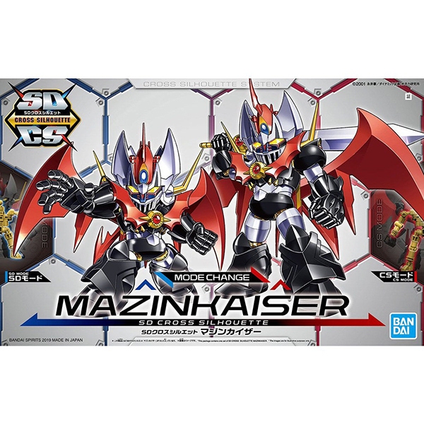 (BANDAI)組裝模型 SD鋼彈 CROSS SILHOUETTE系列 無敵鐵金剛凱薩 魔神皇帝(酷比樂)