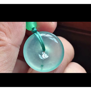 冰玻綠平安扣❤️a貨翡翠下標聊聊