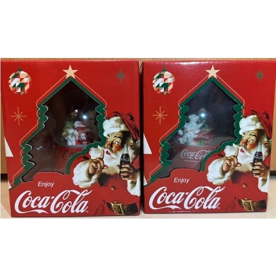 全新 2022年 可口可樂聖誕水晶球 經典款+Zero款 可口可樂水晶球 Coca-Cola水晶球 可口可樂