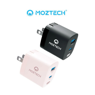 【MOZTECH墨子科技】 M5 PD33W GaN雙孔電源供應器 快充頭 充電頭 USB Type-C 充電器