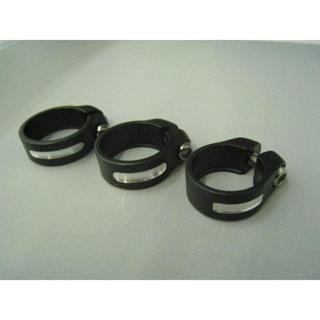 <KEEP RIDING> 輕量化鎖螺絲座管束.坐管束.CNC加工偷輕.28.6MM/31.8MM/34.9MM