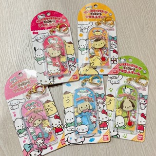 ✨日本正版現貨✨三麗鷗巧克力棒棒糖造型吊飾 鑰匙圈 hellokitty 布丁狗 美樂蒂 帕洽狗 大耳狗