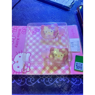 全新可愛hello kitty 兩個小夾子