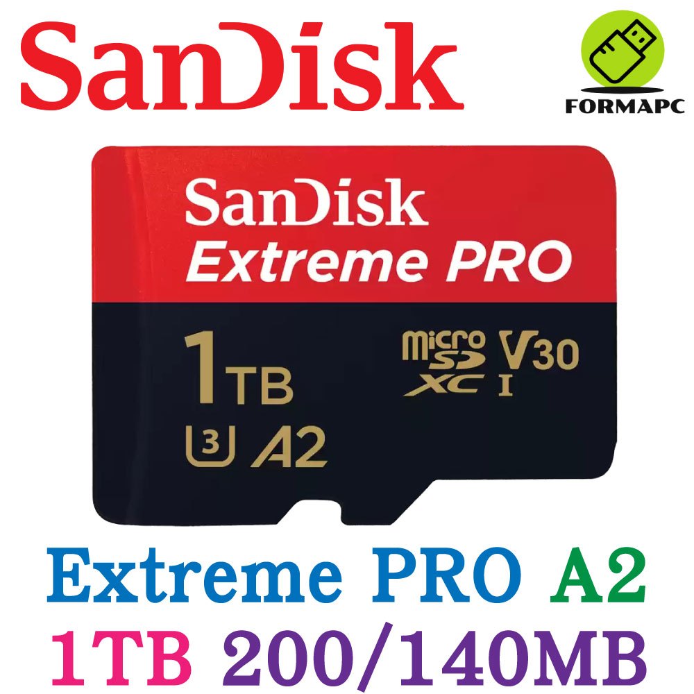 SanDisk Extreme Pro MicroSDXC 1T 1TB A2 U3 TF 200M 高速記憶卡