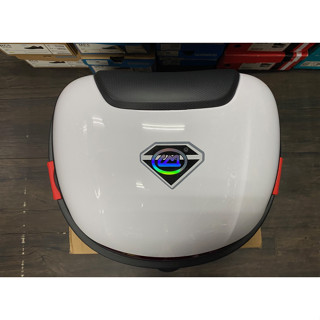 ＊新鐵馬車行＊電動車後備箱 後置物箱 電動自行車置物箱 車尾箱 可放安全帽