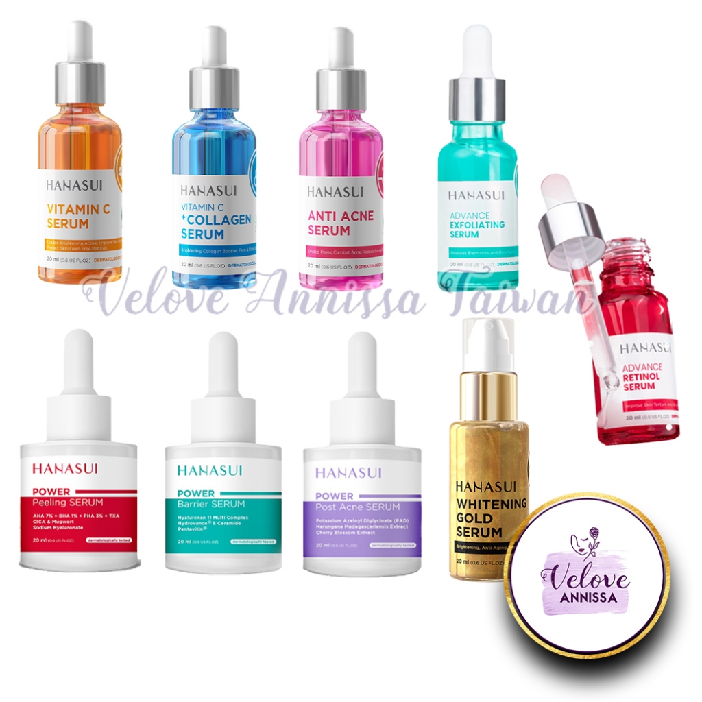 Hanasui Serum Vitamin C Collagen Whitening Gold Anti Acne