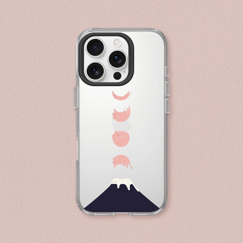犀牛盾 適用iPhone Clear透明防摔手機殼∣ilovedoodle系列/月光倒影