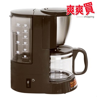 象印滴漏式咖啡6杯/馬克杯4杯 咖啡機 EC-AJF60