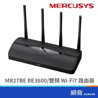 Mercusys 水星 MR27BE BE3600 雙頻 無線網路 WiFi7 路由器 分享器