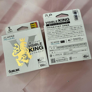 妞妞釣具🧜‍♀️日本 SUNLINE 24秋磯 頂級白色 浮水線 尼龍母線 VISIBLE KING 磯釣 海釣