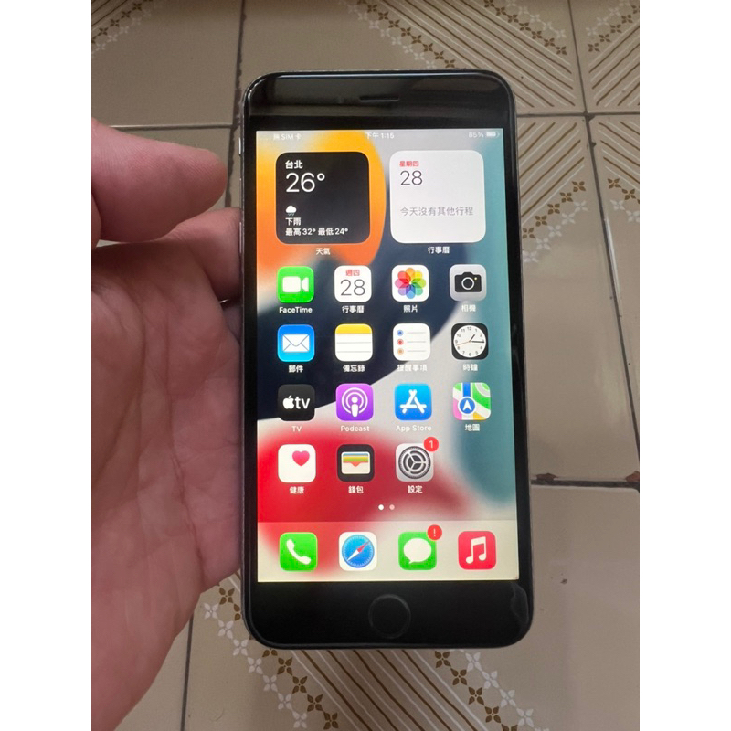 Apple IPhone 6S Plus 64G 灰色 (無盒、單機、功能全正常)