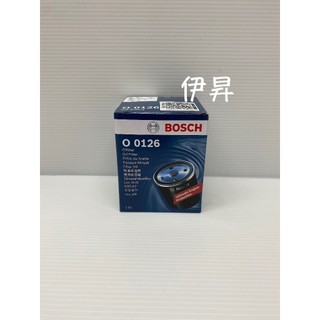 伊昇 BOSCH O 0126 機油芯 適用部分 CIVIC CRV ACCORD FIT LANCER VIRAGE