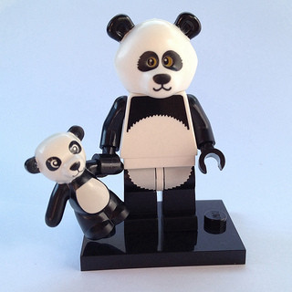 LEGO 樂高 人偶包 人偶 15號 熊貓人 人偶抽抽包系列 71004 coltlm-15