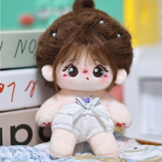 現貨【棉花娃-白色打底褲】20cm 10cm 無屬性 娃衣 娃娃 可愛 白色 睡衣 內褲 褲子 緞帶 打底褲 玩偶 娃用