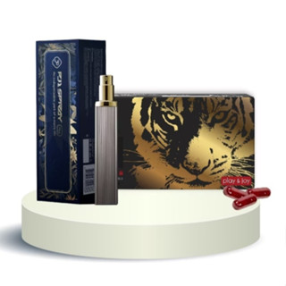 Play&Joy｜POWER｜PJ1 Plus 男性延時保養液 15ml + 瑪卡活力膠囊 x1 30顆/盒
