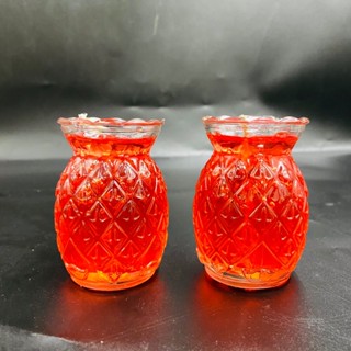 【樂興佛具】箱購區 五號果凍蠟燭 / 48對入 免運費 / 鳳梨果凍蠟燭 / 果凍蠟燭 / 點光明 / 光明燈