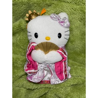 麥當勞 HELLO KITTY 情定京都 絨毛娃娃 公仔 紀念娃娃 絶版娃娃 和服