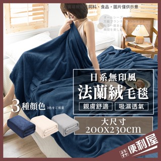 全館現貨📦 法蘭絨毛毯 200公分 雙人毯 毛毯 沙發毯 法蘭絨毯 冷氣毯 空調毯 被子 毯子 棉被 寵物毯 📦便利屋