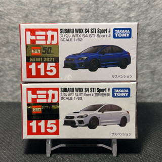 Tomica多美小汽車 115 速霸陸 subaru wrx s4 sti sport # 初回+一般（2021新車貼）