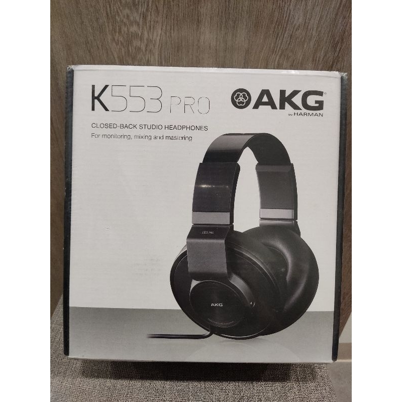 AKG K553 PRO 全新未拆 封閉式 監聽 耳罩 耳機 K553 MKII M50x 7506