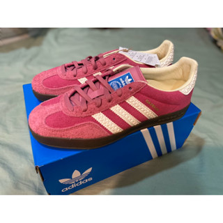 adidas 愛迪達 GAZELLE INDOOR 運動休閒鞋 IF1809 ORIGINALS 休閒鞋 樹莓粉