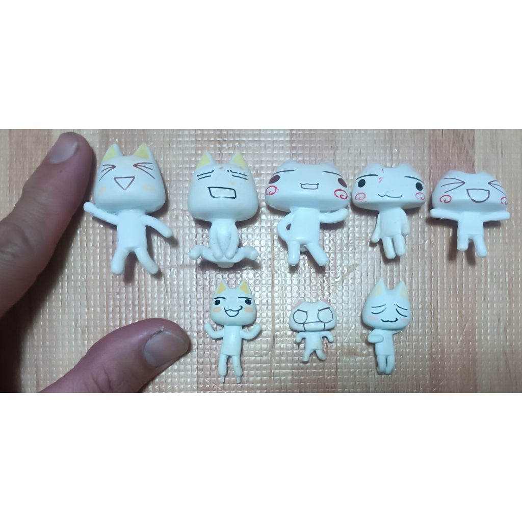 TORO貓公仔/Toro猫扭蛋公仔/多羅貓/多樂貓/井上多樂~特價10元