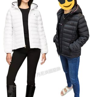 (免運)TOMMY HILFIGER 防潑水連帽外套 科技棉輕羽絨 風衣外套 夾克 女版 女款 美國正品 全新現貨秒發