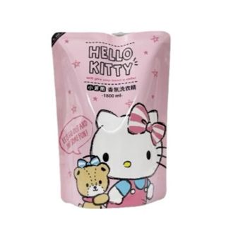 【Hello Kitty】(2024款)超濃縮香氛洗衣精補充包經典小蒼蘭1800ml