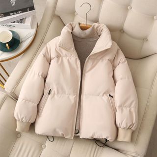 新款爆款羽絨棉服女 短款韓版女裝 ins寬鬆麵包服 厚棉衣冬季外套 女生外套 保暖加厚外套 韓版外套 冬天女裝