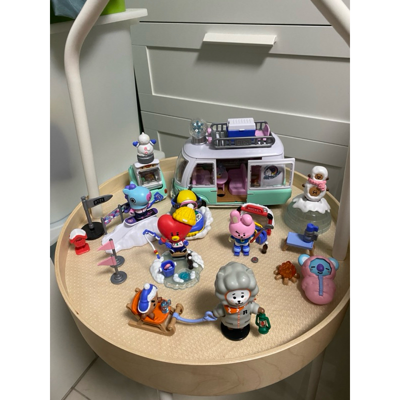 BT21  盒玩+露營車 二手