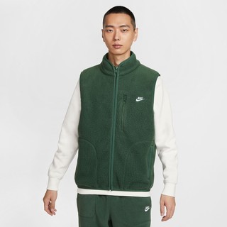 NIKE AS M NK CLUB SSNL WINTERIZED V 男 背心 保暖 搖粒絨 綠-FZ0895323