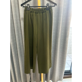 二手/全新 衣服清倉 斷捨離 鬆緊帶舒服材質寬褲 八分褲