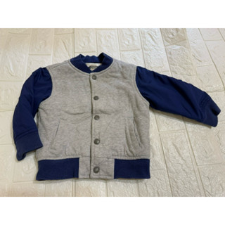 二手Gymboree男童棒球外套（尺寸12-24m)