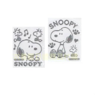 §A-mon日本雜貨屋§日本正版SNOOPY*WOODSTOCK糊塗塔克立體貼紙/汽機車貼紙/行李箱貼紙 安全帽