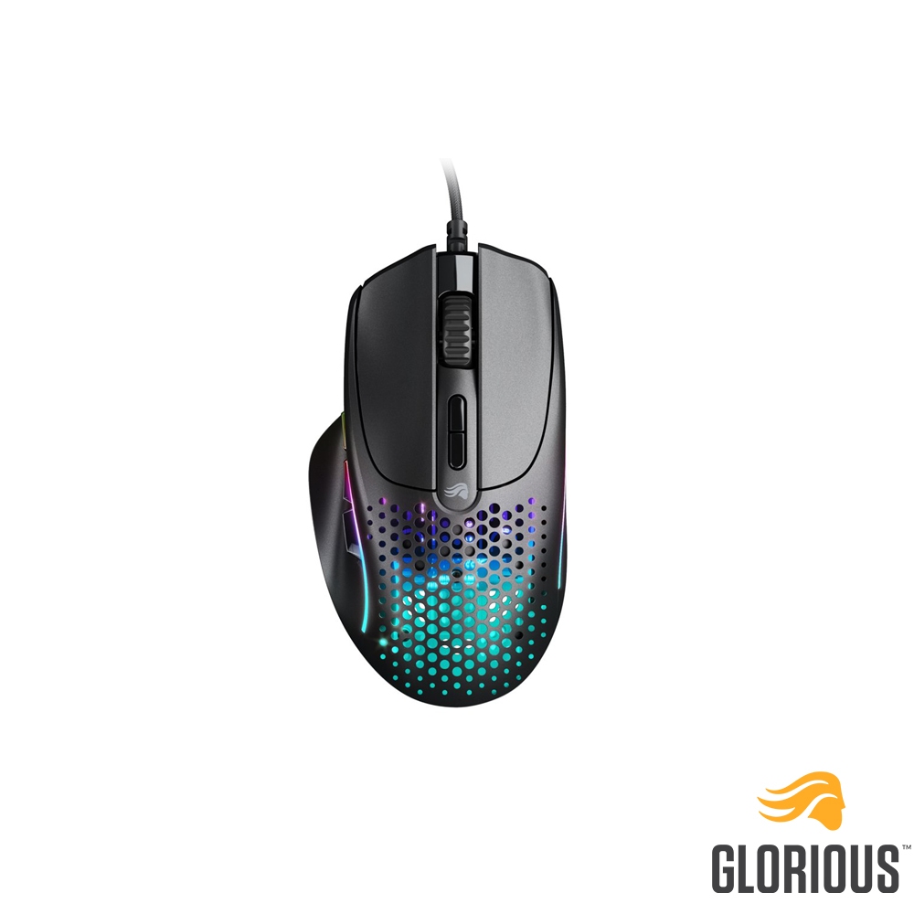 Glorious Model I 2 有線光學滑鼠 霧面黑 - 標準版