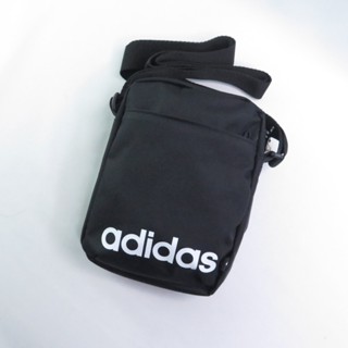 ADIDAS JE8341 側揹包 LINEAR ORG 斜揹包 黑【iSport愛運動】