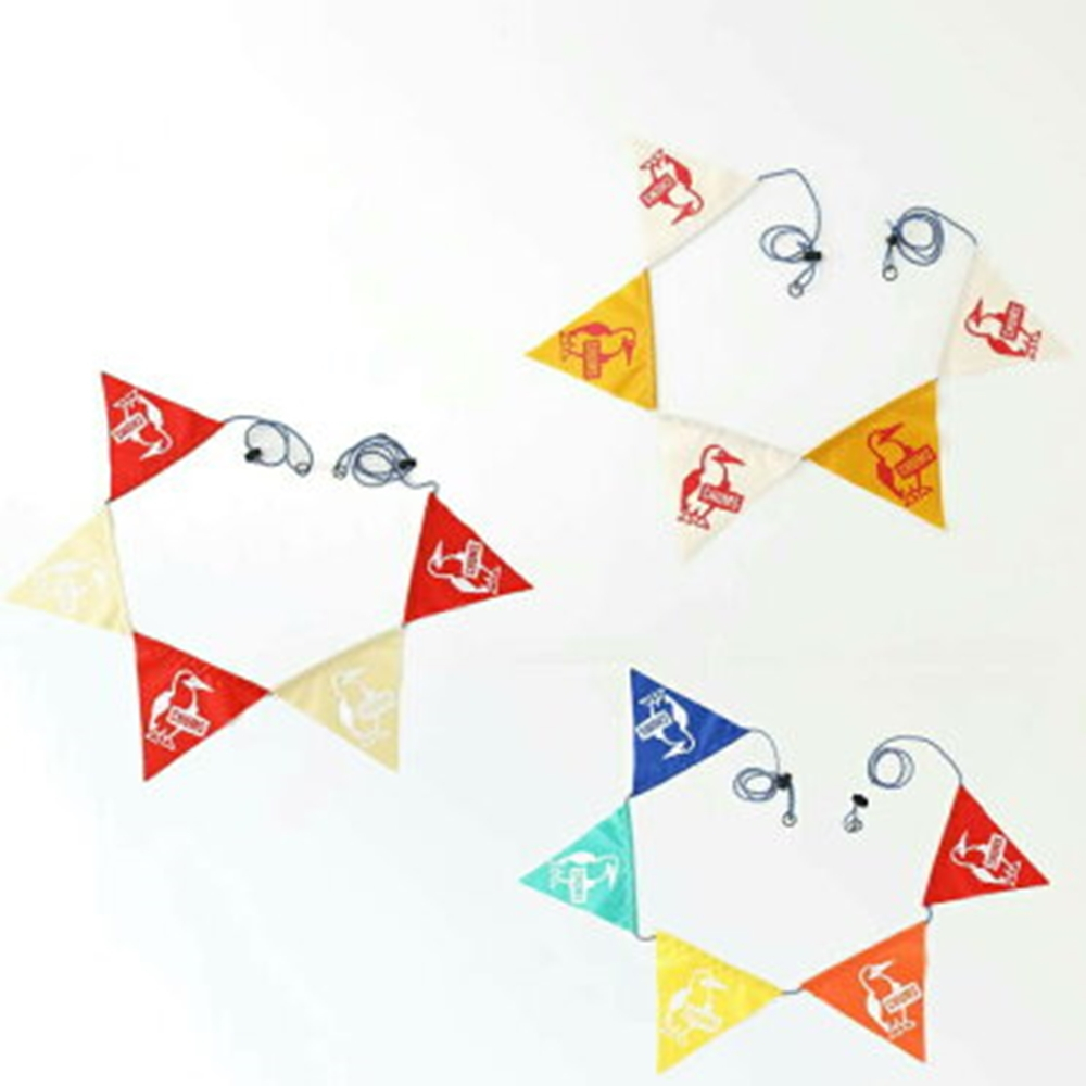 CHUMS Booby Logo Garland 裝飾三角旗 露營裝飾 帳篷裝飾 CH621964