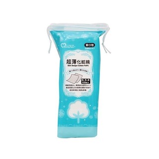 【Beauty Fans】超薄化妝棉500枚入｜薄透柔軟 細緻觸感 密封式設計 D373324